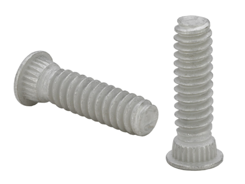 Broaching studs for circuit boards