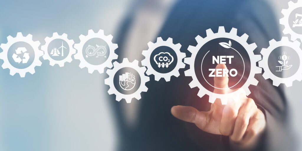 Net,Zero,And,Carbon,Neutral,Concept.,Net,Zero,Greenhouse,Gas